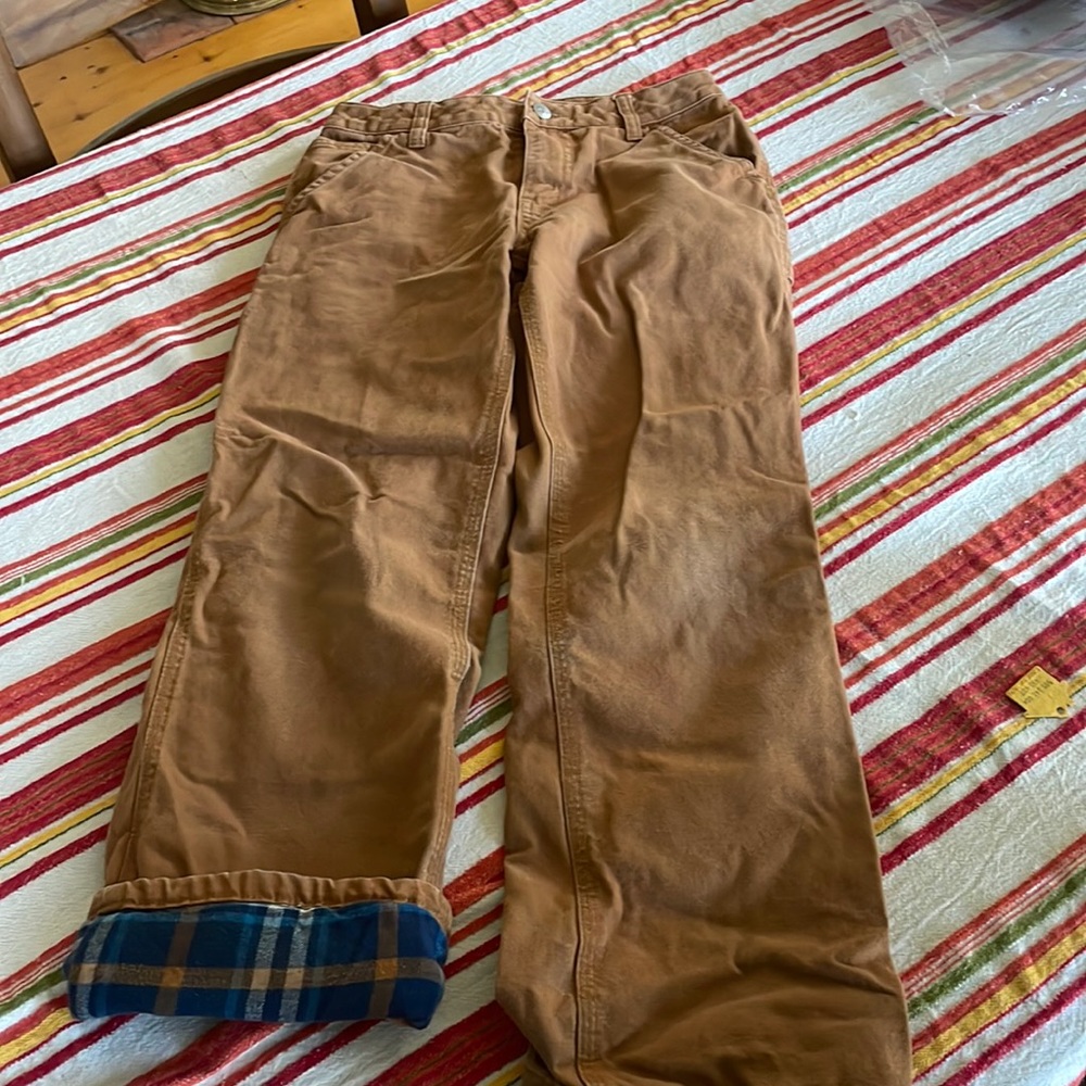 Lined Carhartt Pants